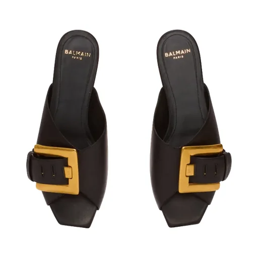 Anthem Flat Calfskin Leather Sandals