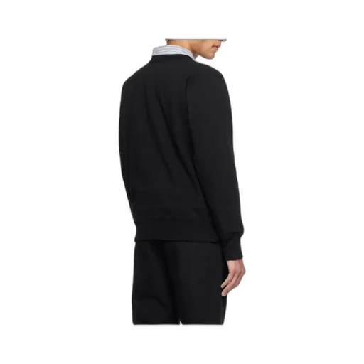 Mike Logo-Embroidered Crew-Neck Sweatshirt