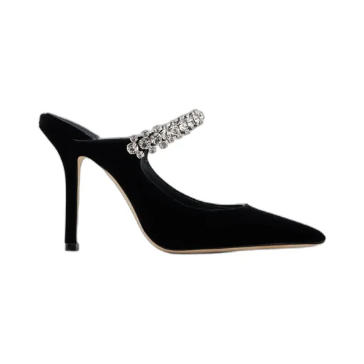 Bing 100 High-Heeled Mules