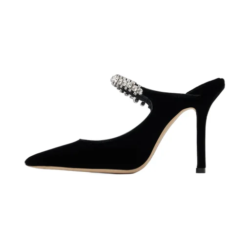 Bing 100 High-Heeled Mules