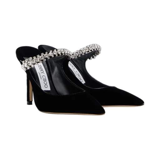 Bing 100 High-Heeled Mules