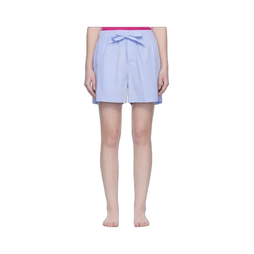 Elastic Waist Pajama Shorts