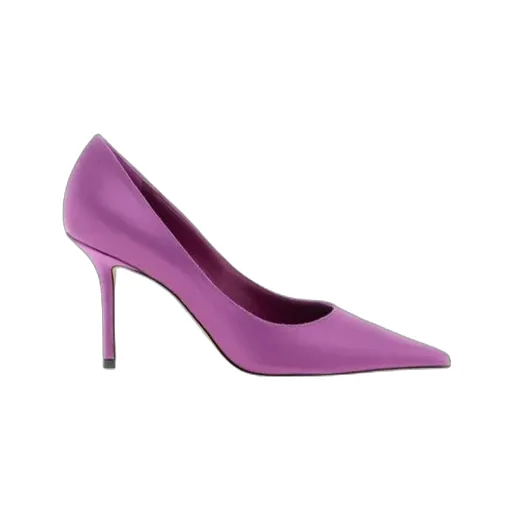 Jimmy Choo Love 85 Pointed-Toe Slip-On Pumps
