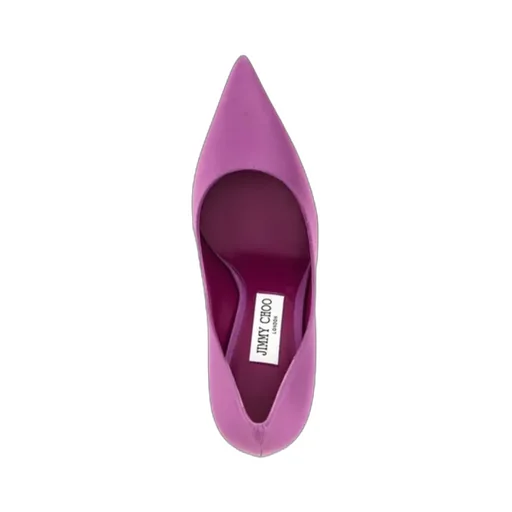 Jimmy Choo Love 85 Pointed-Toe Slip-On Pumps