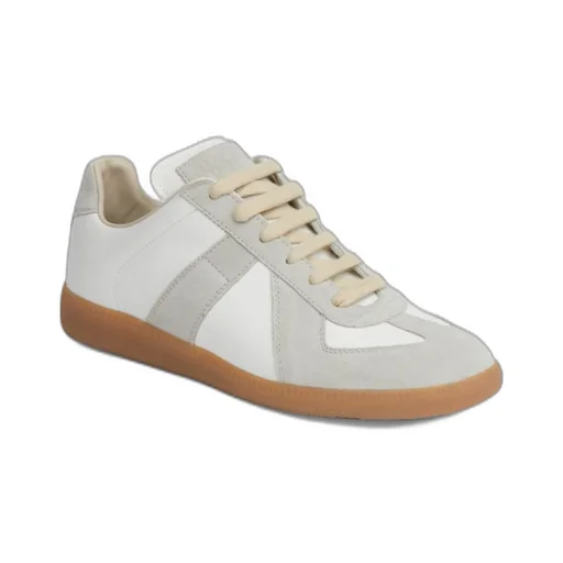 Lace-Up Splicing Sneakers