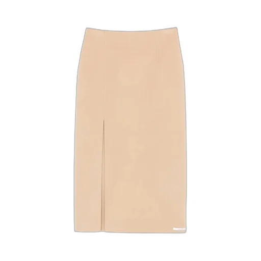 Slit Midi Skirt