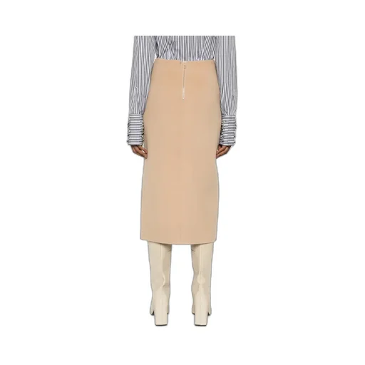 Slit Midi Skirt