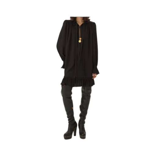 Chloé Long-Sleeve Mini Dress