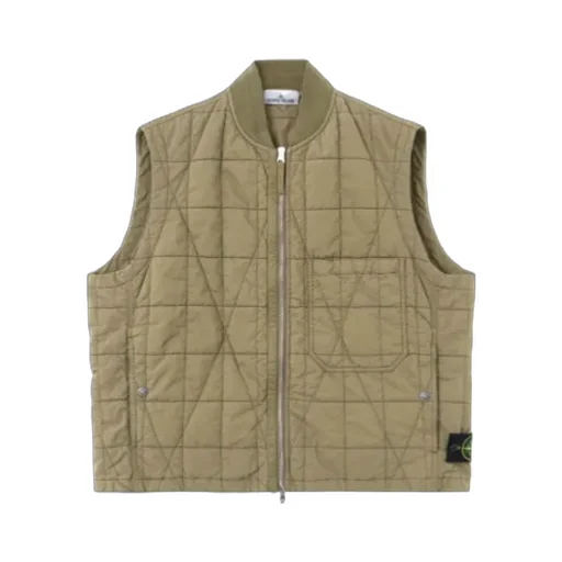 Stone Island Quilted Zipped Vest