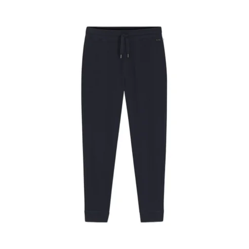 Waffle-Structure Tracksuit Bottoms In A Cotton Blend
