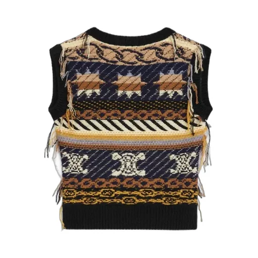 Top In Jacquard Cashmere