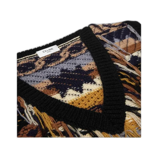 Top In Jacquard Cashmere