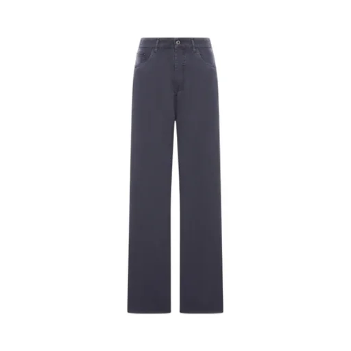 Miu Miu Logo-Embroidered Denim Jeans