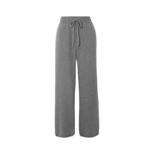 Cashmere Wide-Leg Sweatpants