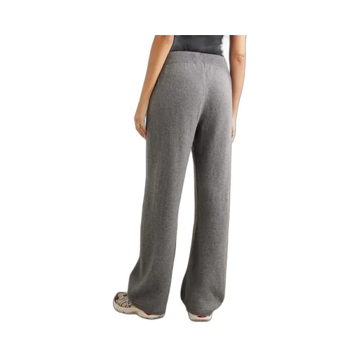 Cashmere Wide-Leg Sweatpants