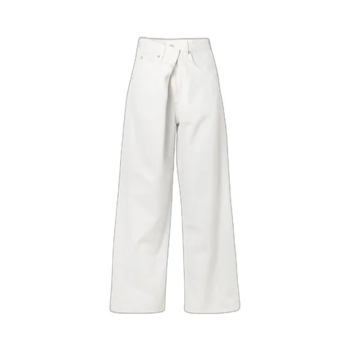 Vana Pleated Wide-Leg Jeans