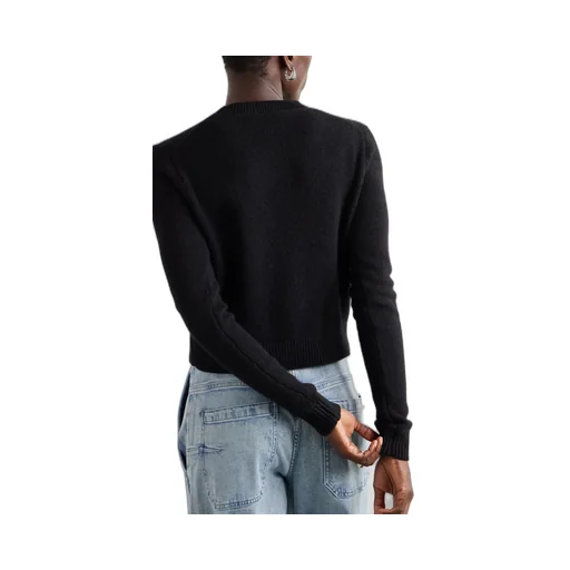 Cropped Cashmere Sweater