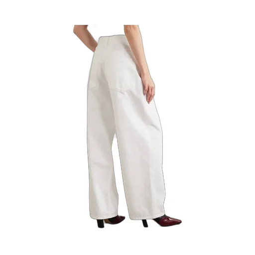 Vana Pleated Wide-Leg Jeans