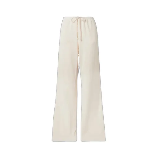 Cashmere Blend Wide-Leg Sweatpants