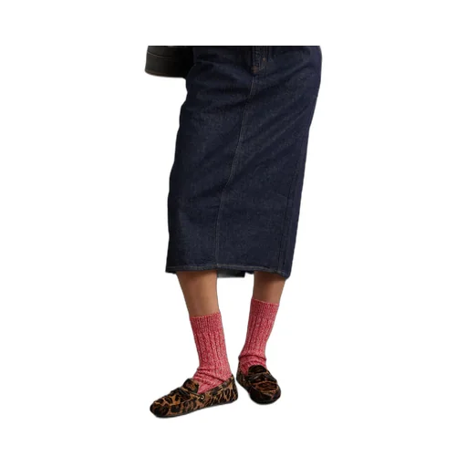 Ribbed Cashmere Socks