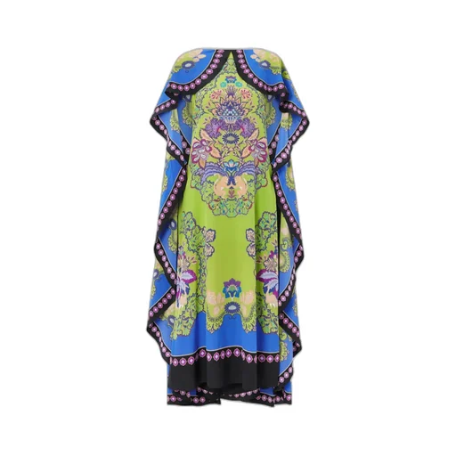 Cape-Effect Dress
