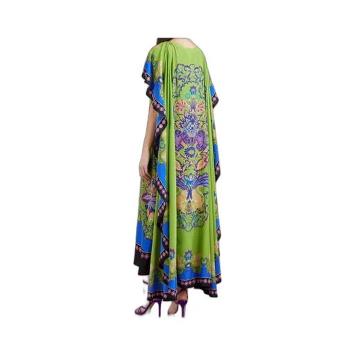 Cape-Effect Dress