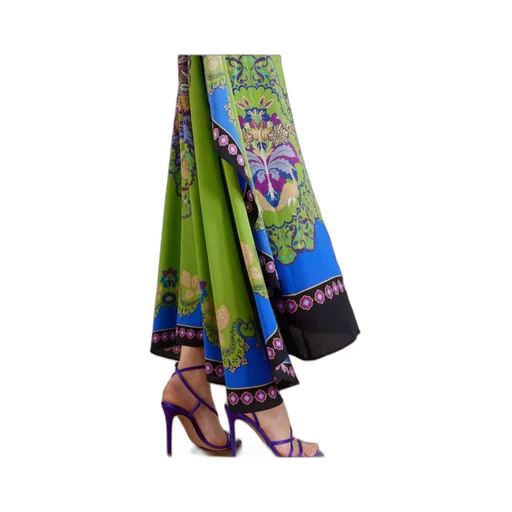 Cape-Effect Dress