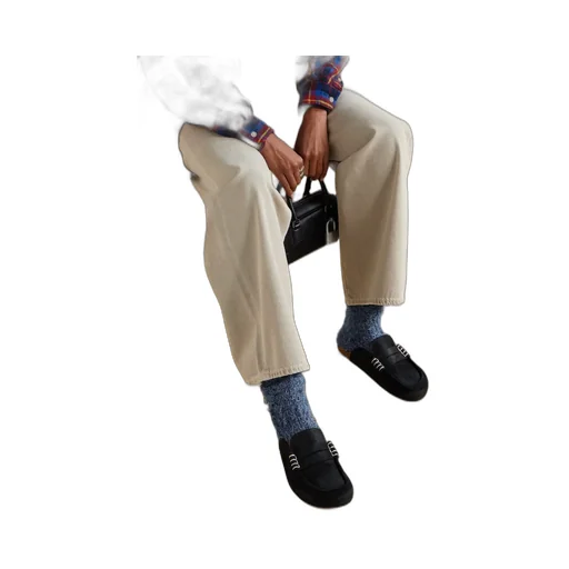 Wool And Silk-Blend Socks