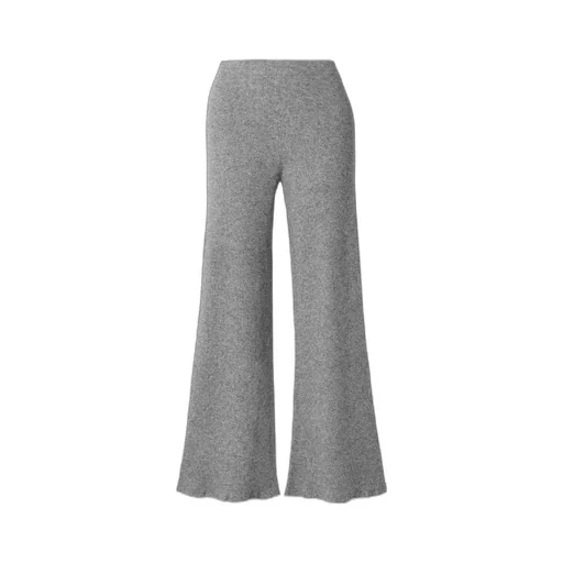 Delicash Ribbed Wide-Leg Casual Pants