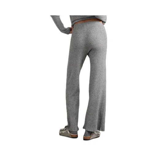 Delicash Ribbed Wide-Leg Casual Pants