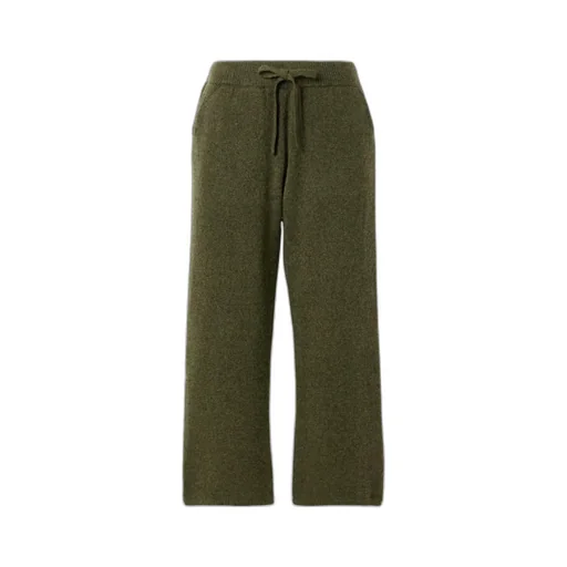 Ribbed Cashmere Sweatpants