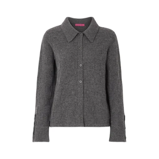 Long-Sleeved Cashmere Cardigan