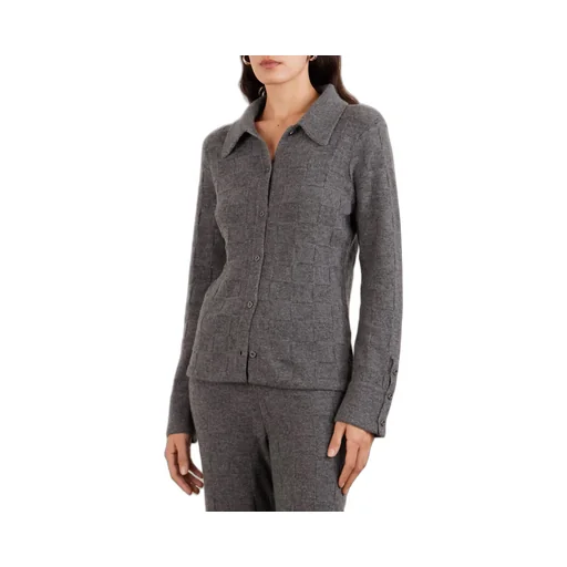 Long-Sleeved Cashmere Cardigan