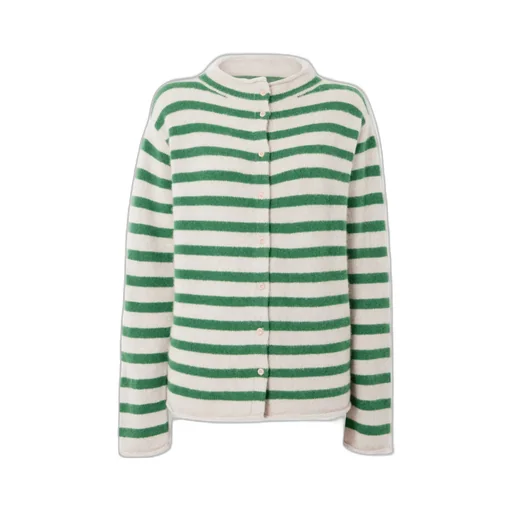 Cousteau Striped Cashmere Cardigan