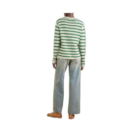 Cousteau Striped Cashmere Cardigan