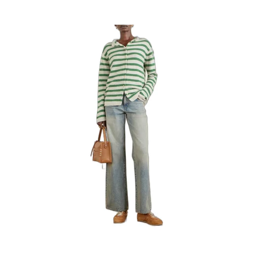 Cousteau Striped Cashmere Cardigan