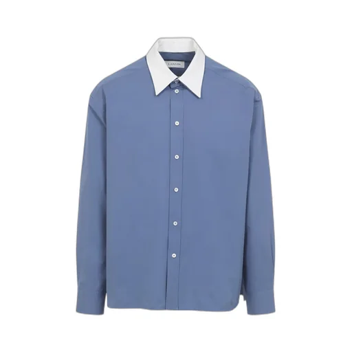 Lanvin Contrast-Collar Buttoned Shirt