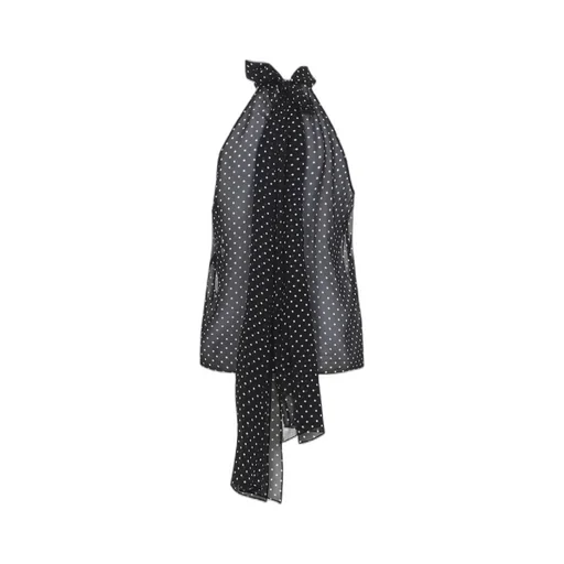 Tom Ford Polka Dot Printed Halterneck Top