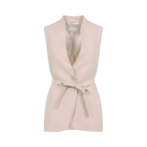 Belt-Detail Waistcoat