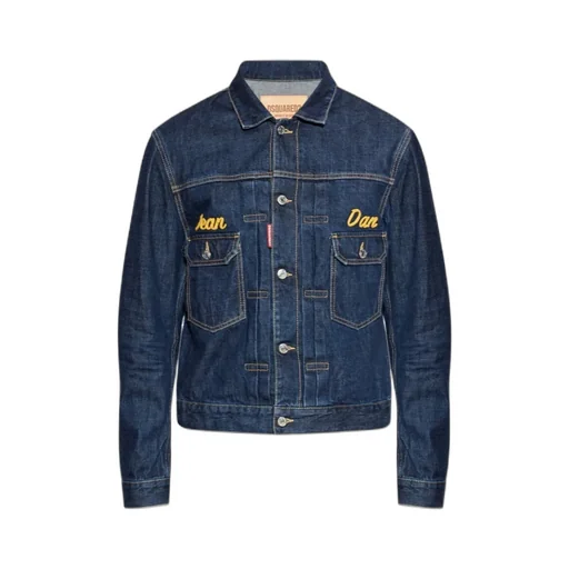 Dsquared2 Buttoned Denim Jacket