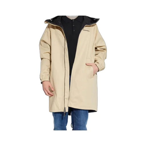 Dsquared2 Reversible Zip-Up Hooded Parka