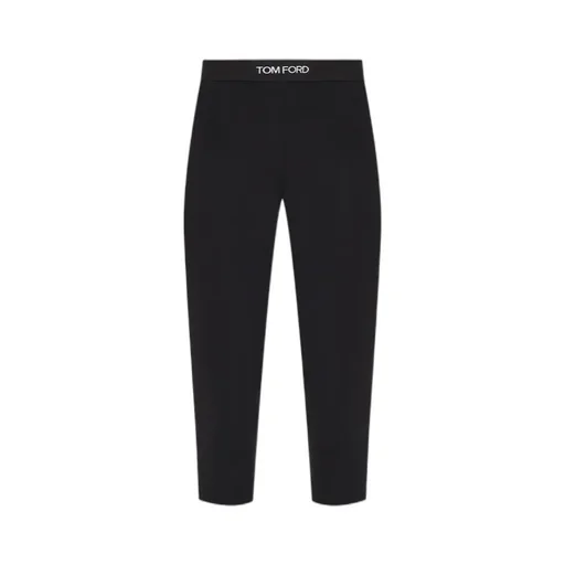 Logo-Waistband Trousers