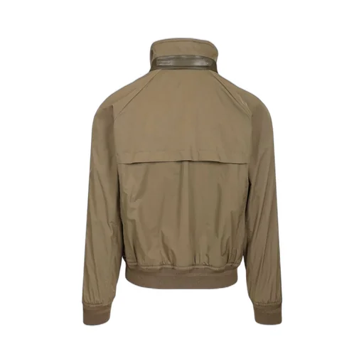 Tom Ford Ribbed Hem Zip Jacket