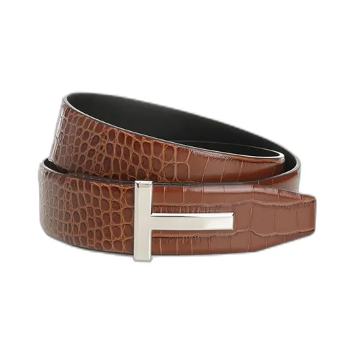 Embossed T-Buckle Belt