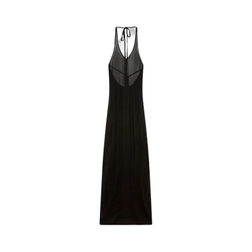 Guayabera Knitted Maxi Dress