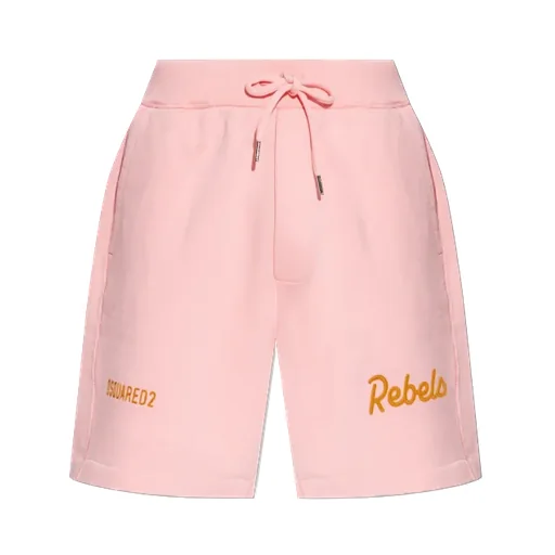 Dsquared2 Logo Embroidered Drawstring Shorts