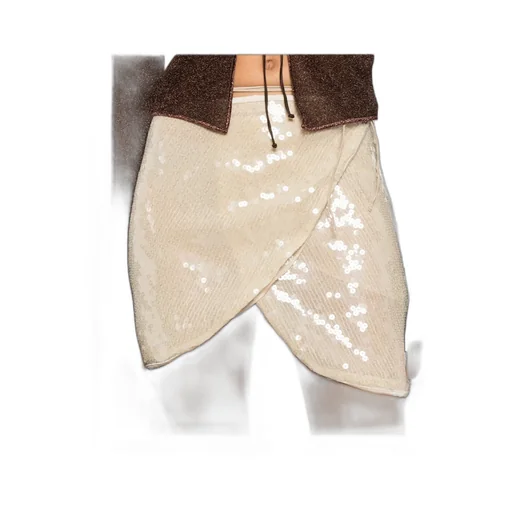 Osree Sequin Embellished Mini Skirt