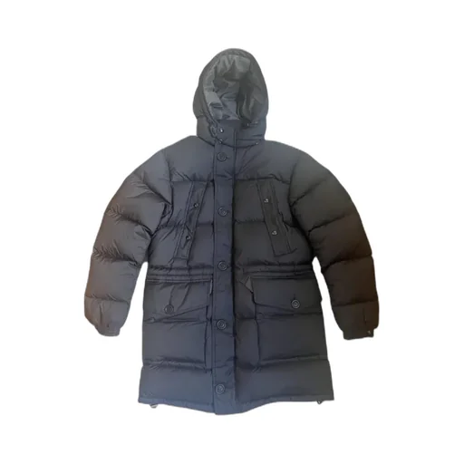 Long-Sleeved Down Jacket