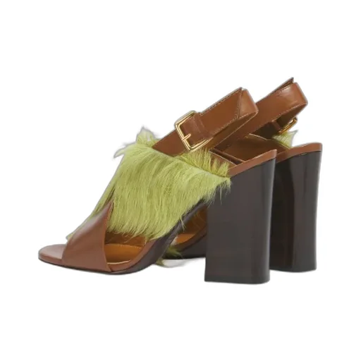Marni Block-Heeled Slingback Sandals
