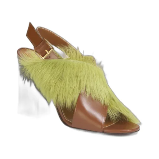 Marni Block-Heeled Slingback Sandals